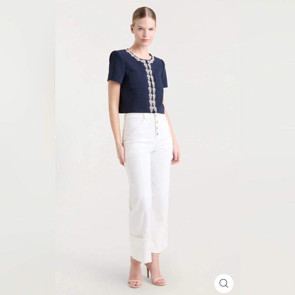 Cinq a Sept Samina Embellished Jacket - Picture 7 of 12